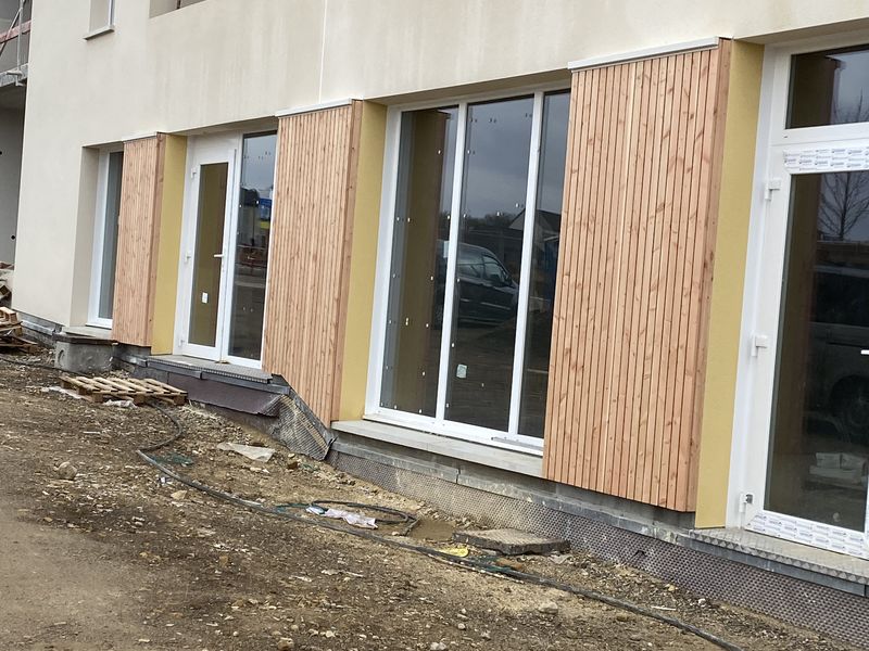 Façades résidentielles à Fontoy